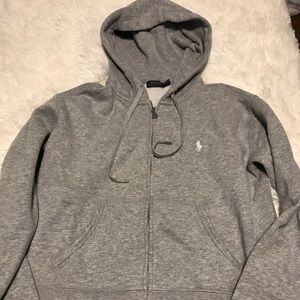 💫Polo by Ralph Lauren Full Fleece Zip-up Hoodie